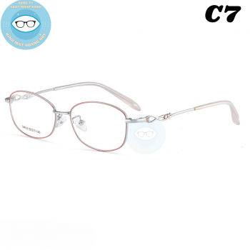 Gọng kim loại công sở mã 34603